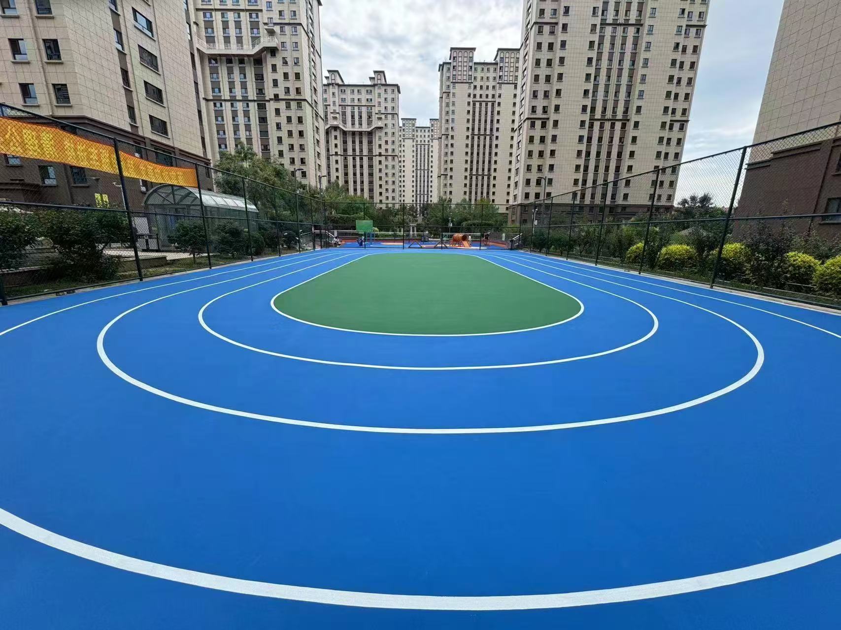 武威市学校塑胶跑道硅PU材料 - 价格